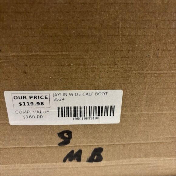 Hush Puppies Women’s Jaylin Tall Brown Boots, Size 8M, Wide Calf - Picture 8 of 9